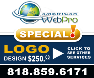 American Web Pro - LOGO SPECIAL! Call 818.859.6171